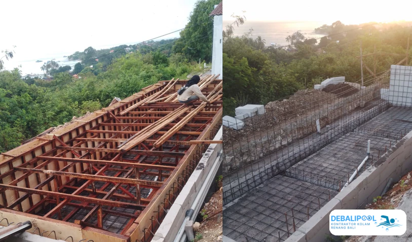 Membuat Kolam Renang di Area Sulit