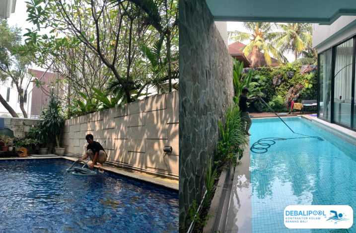 Pembuatan Kolam Renang Clubhouse
