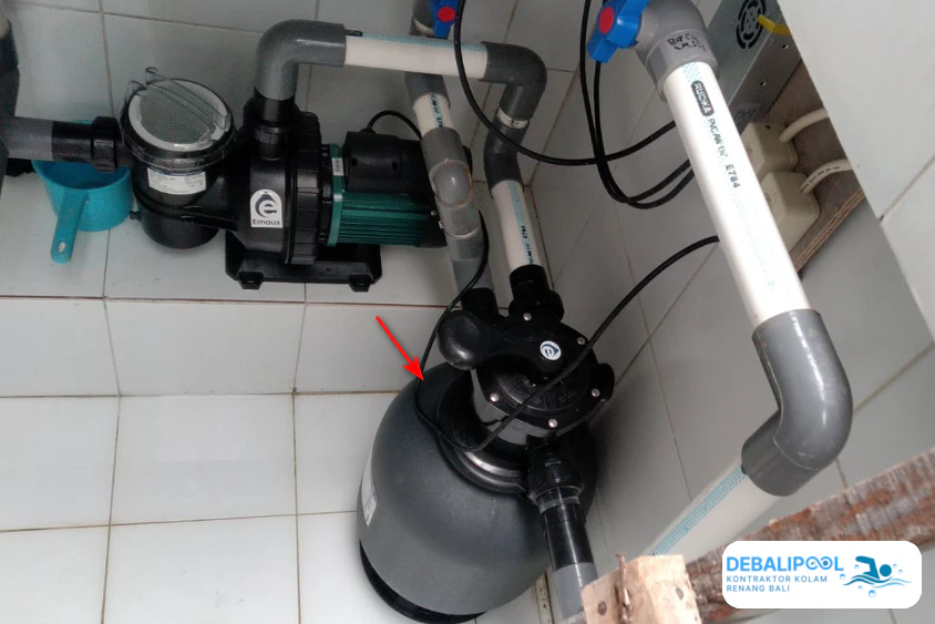 Ganti Pasir Filter Kolam Renang